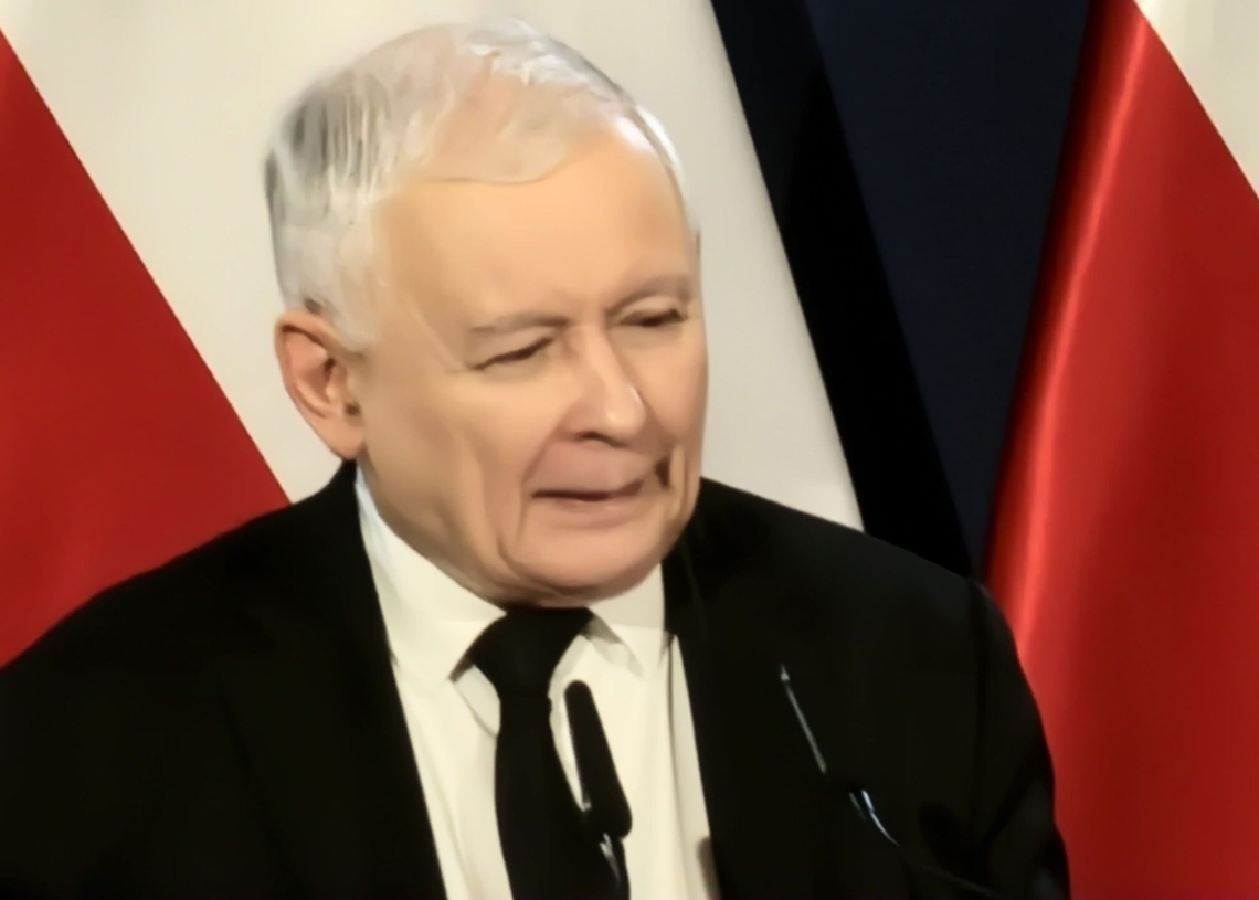 Prezes PIS Jarosław Kaczyński w Sieradzu