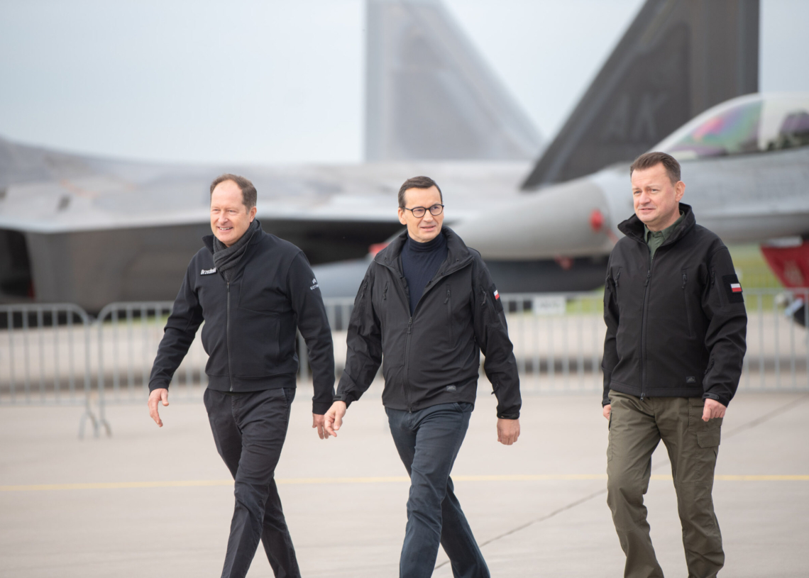 Premier Mateusz Morawiecki w BTL w Łasku