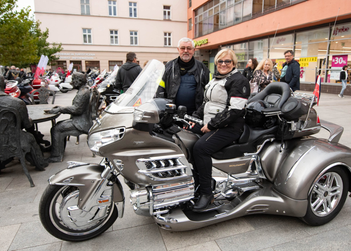 Parada motocykli w Łodzi 2022