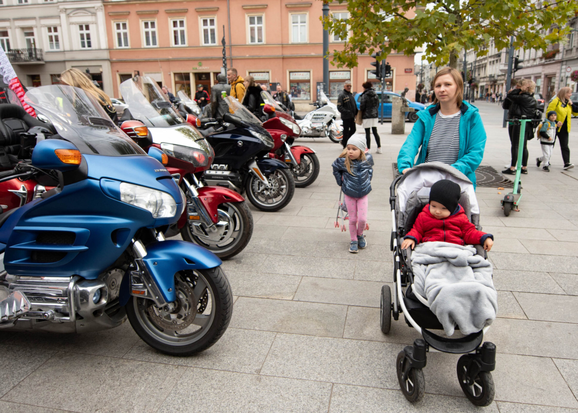 Parada motocykli w Łodzi 2022