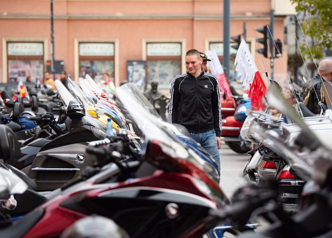 Parada motocykli w Łodzi 2022
