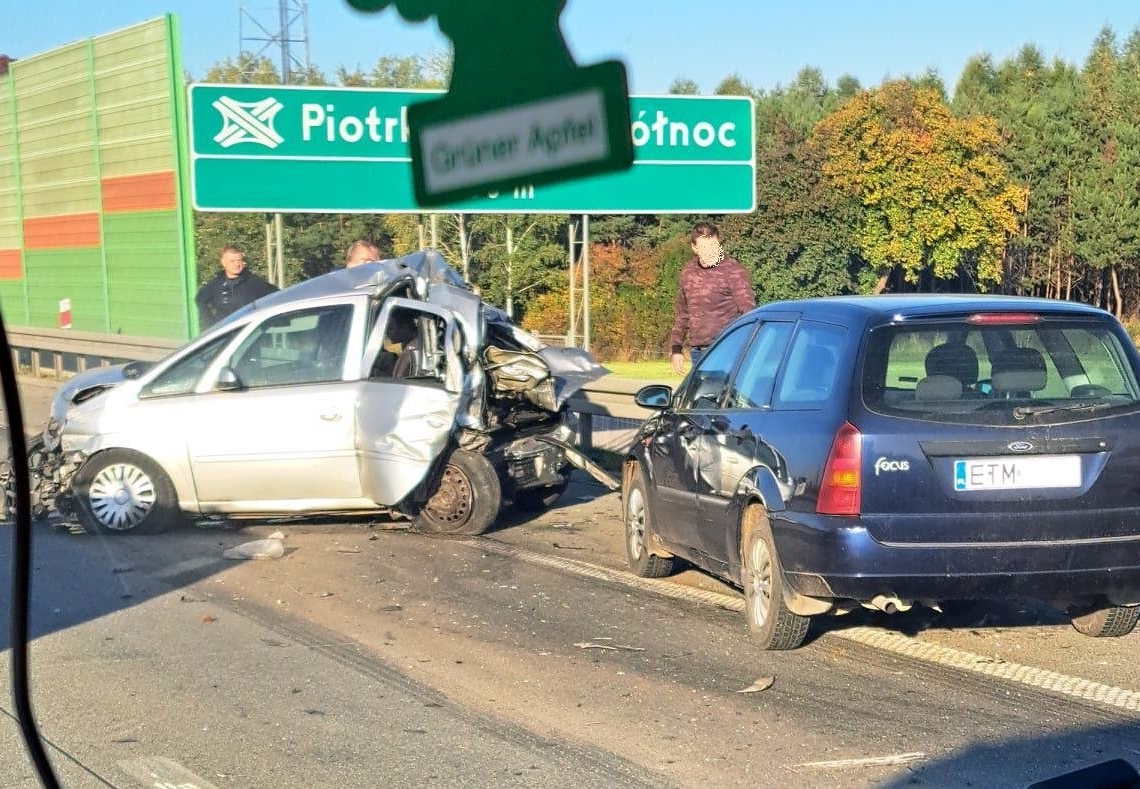 Wypadek na S8