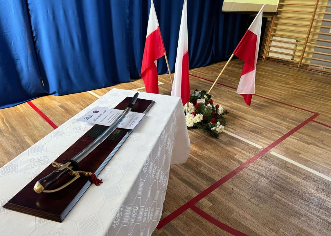 Szabla Armii Łódź wręczona