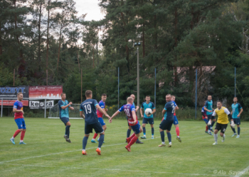 Niesportowe emocje w meczu LZS Justynów - Victoria Żytno