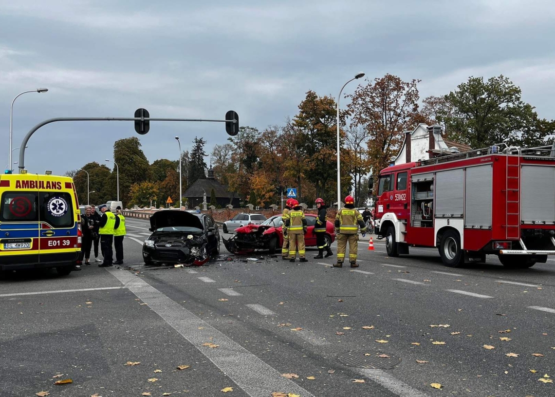 Wypadek w Sieradzu. Wśród rannych dziecko