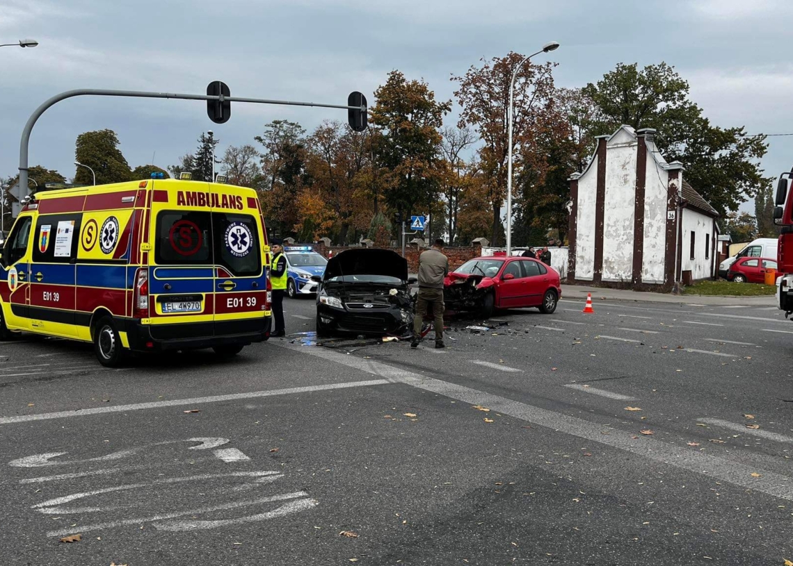 Wypadek w Sieradzu. Wśród rannych dziecko