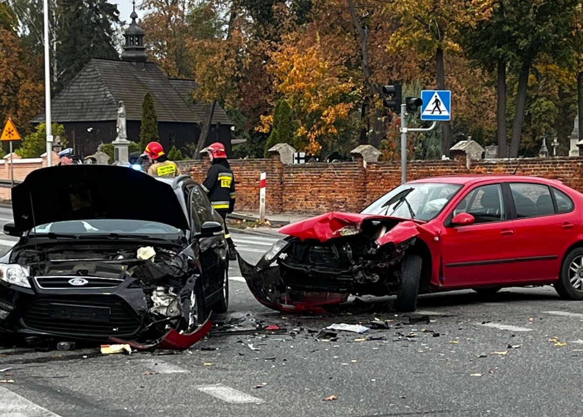 Wypadek w Sieradzu. Wśród rannych dziecko