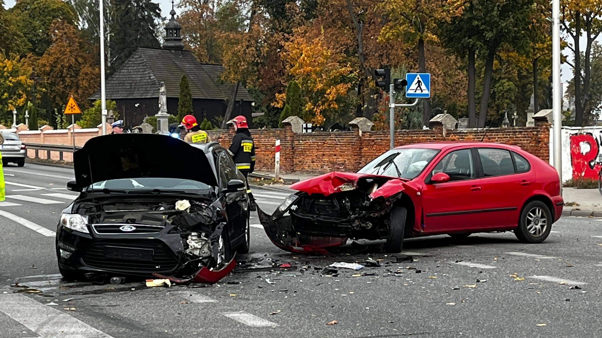 Wypadek w Sieradzu