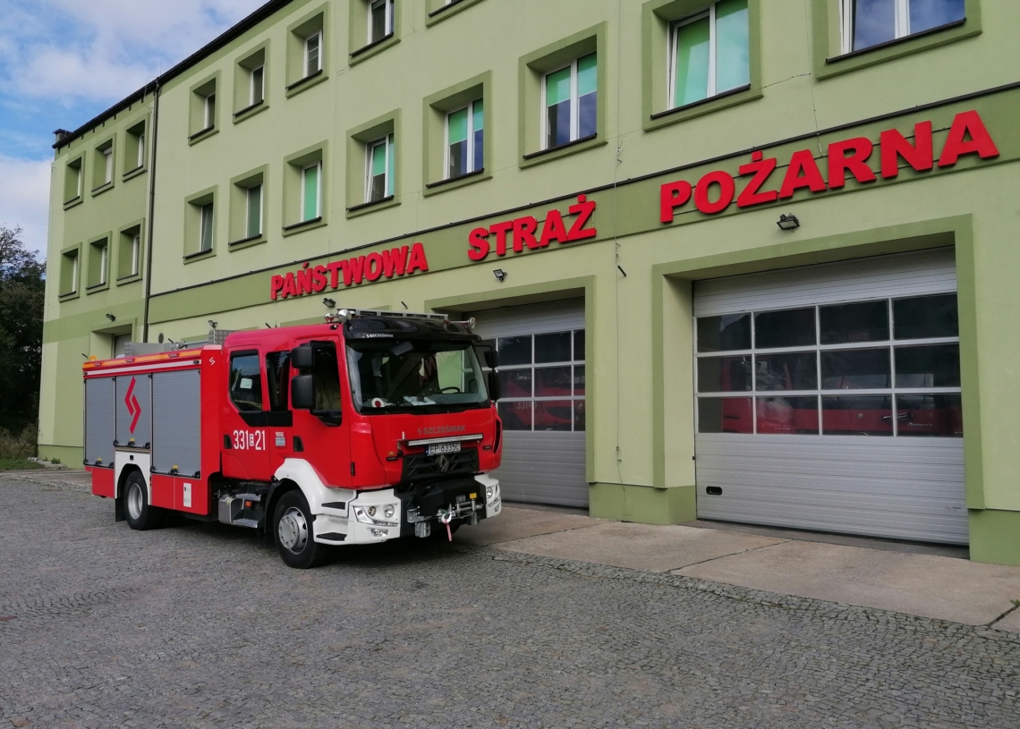 Strażacy z Piotrkowska mają nowy wóz bojowy