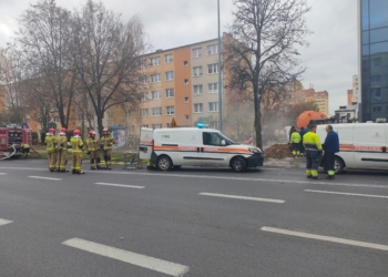 Wyciek gazu w Piotrkowie Trybunalskim