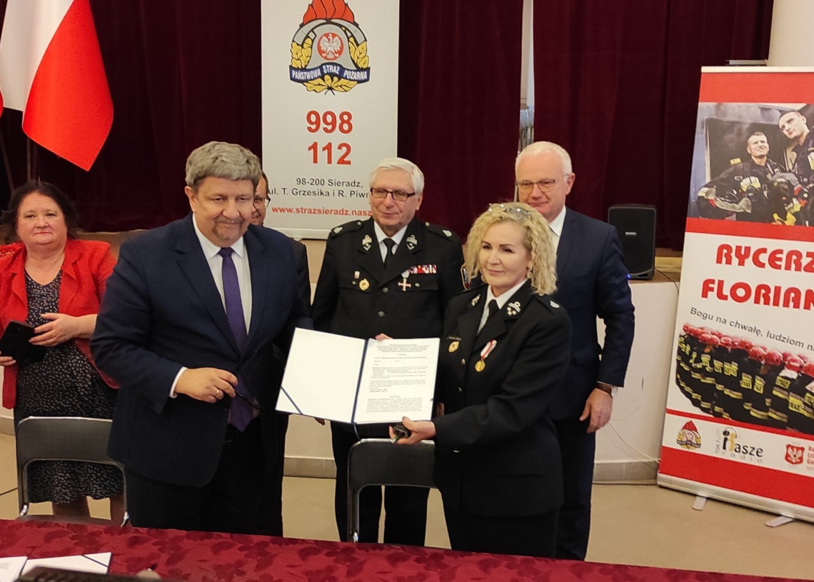 Nagrody dla strażaków ochotników w Łódzkiem