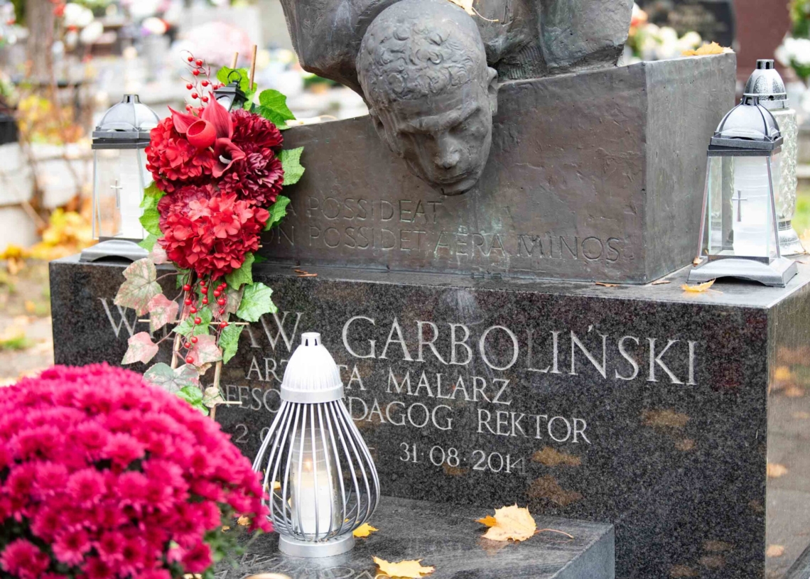 Groby w Alei Zasłużonych