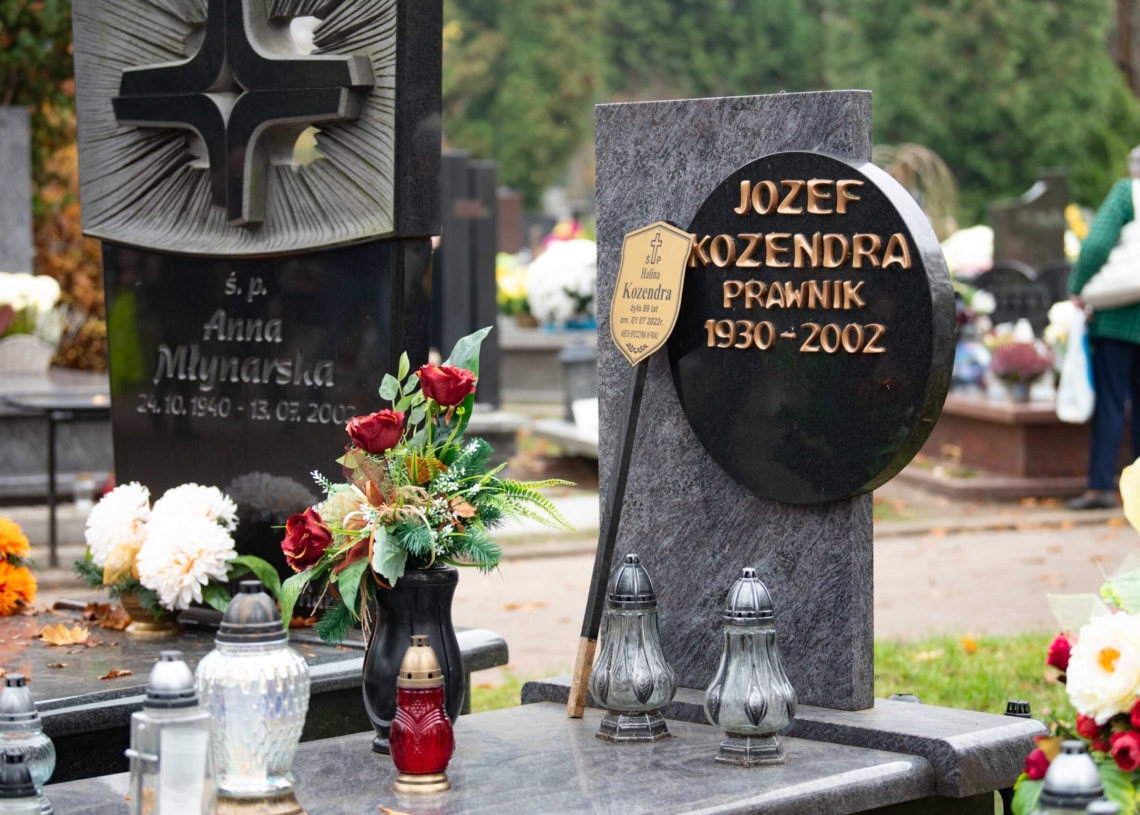 Groby w Alei Zasłużonych