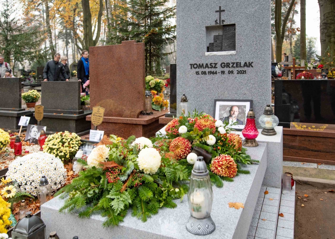 Groby w Alei Zasłużonych