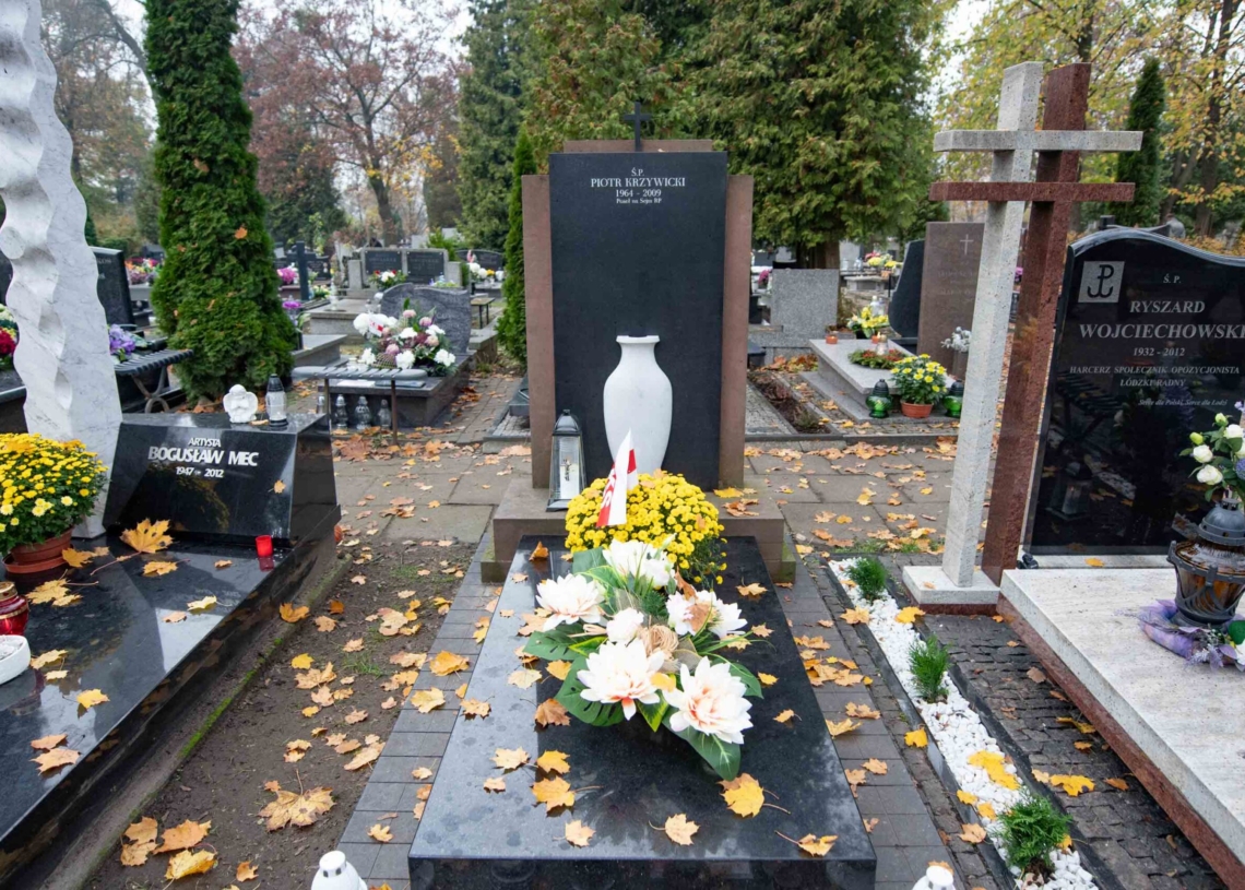 Groby w Alei Zasłużonych