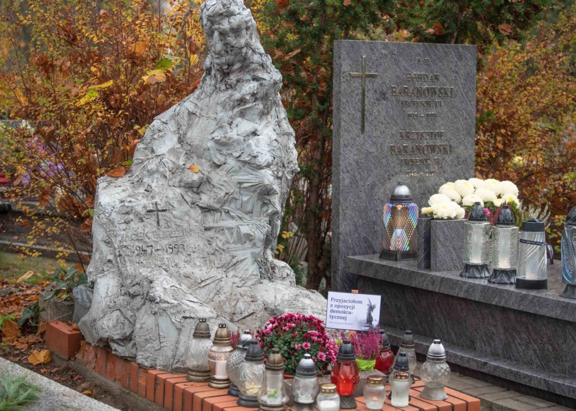 Groby w Alei Zasłużonych