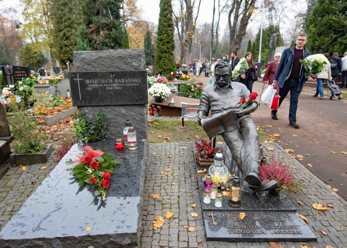 Groby w Alei Zasłużonych
