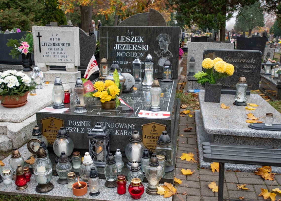 Groby w Alei Zasłużonych