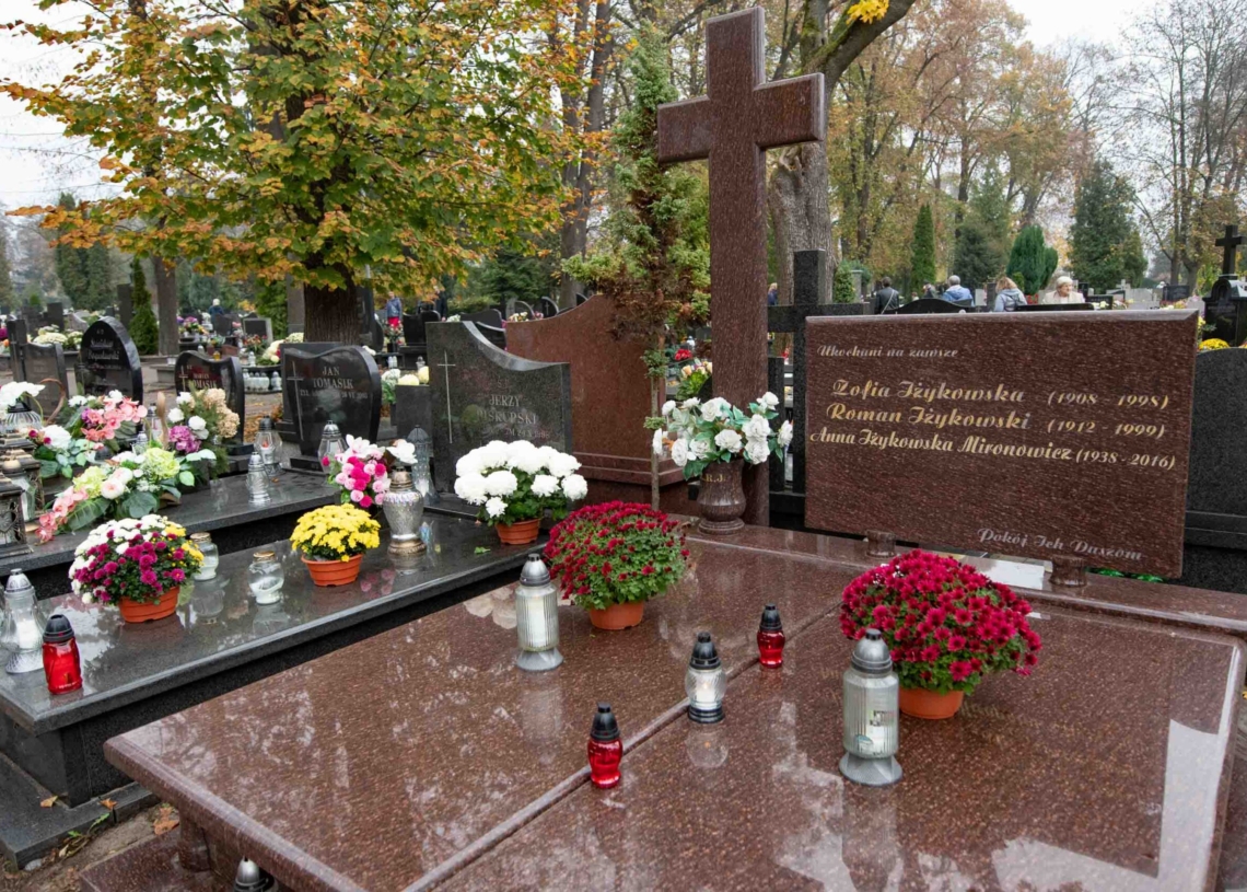 Groby w Alei Zasłużonych