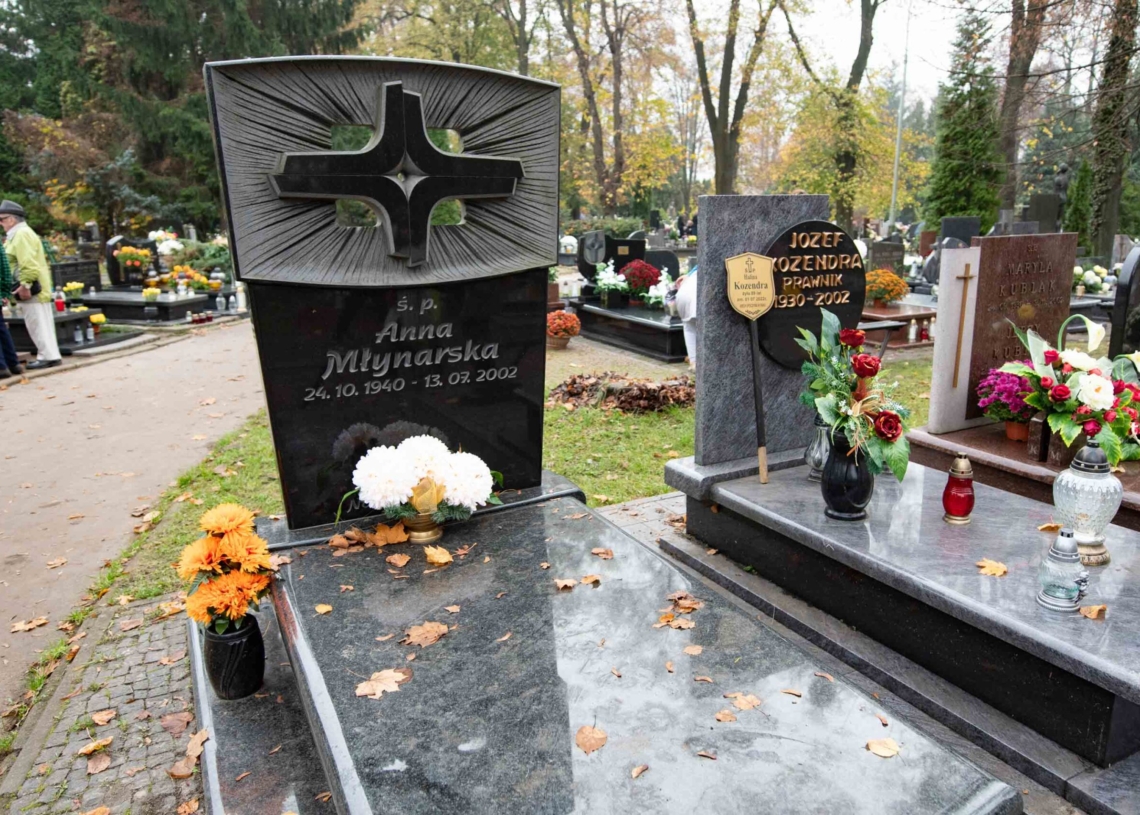 Groby w Alei Zasłużonych