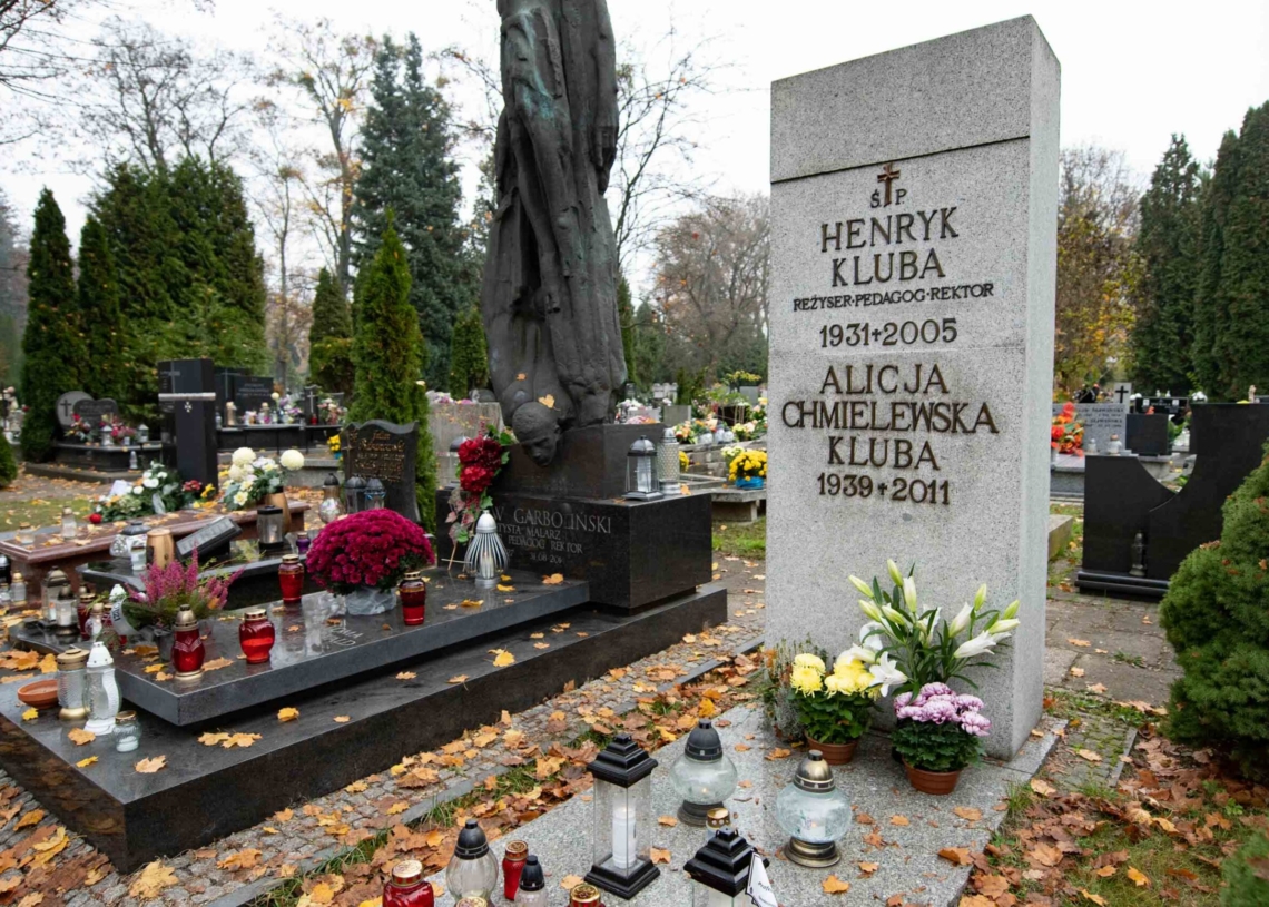 Groby w Alei Zasłużonych
