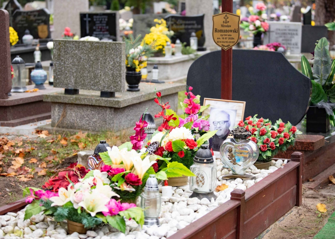 Groby w Alei Zasłużonych