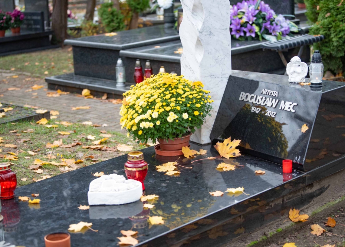 Groby w Alei Zasłużonych