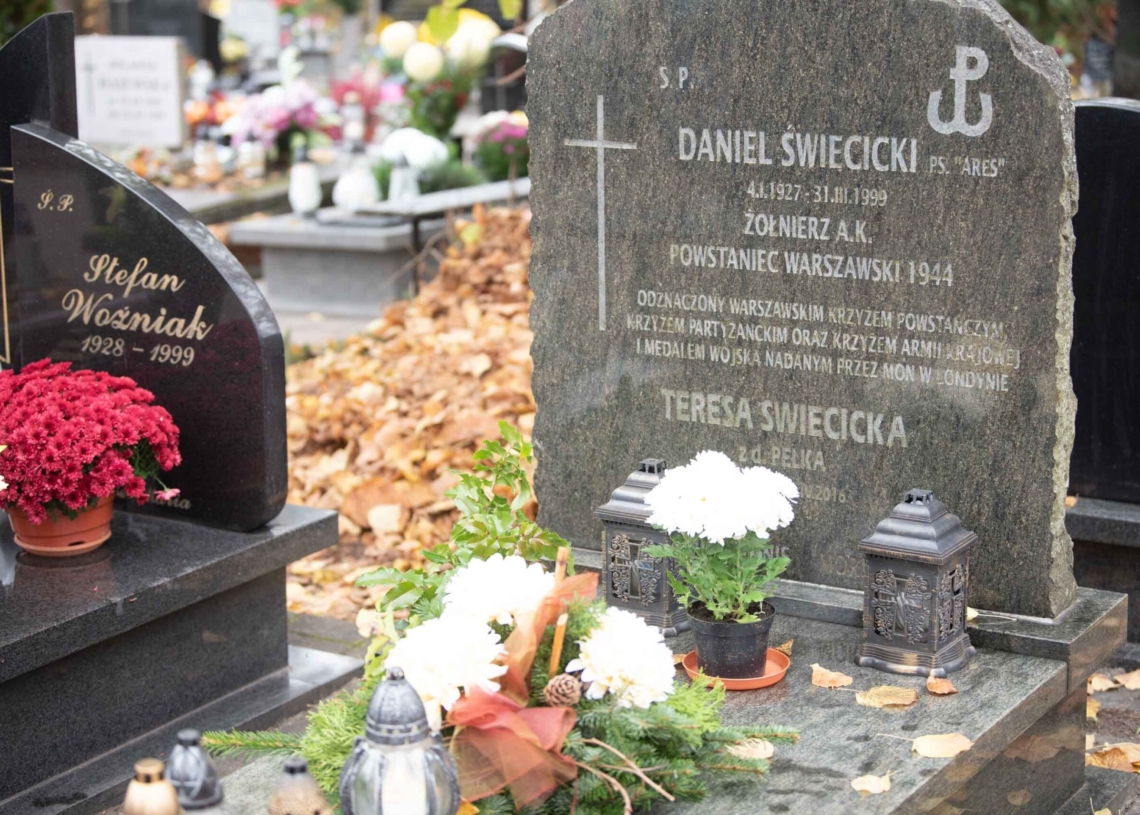 Groby w Alei Zasłużonych