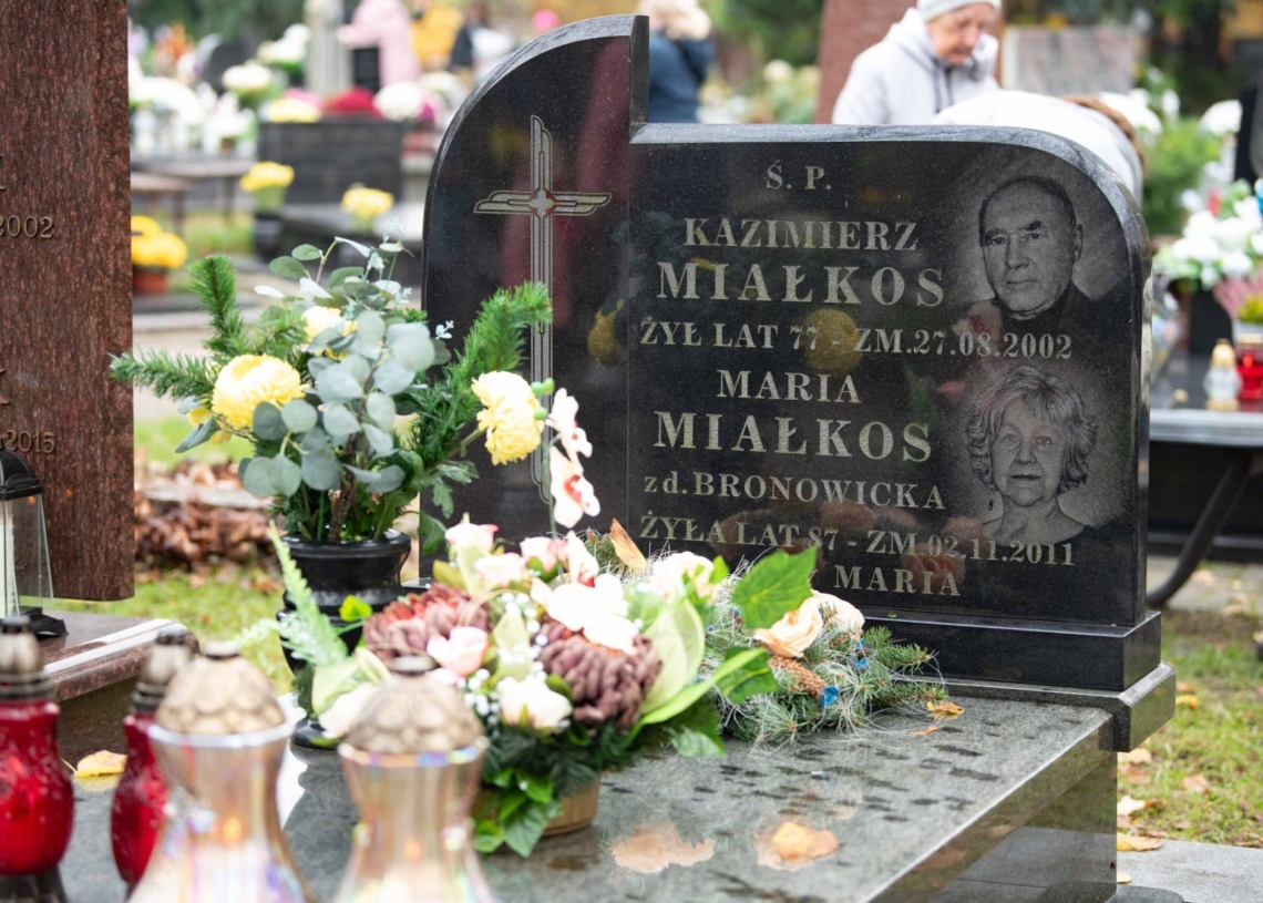 Groby w Alei Zasłużonych