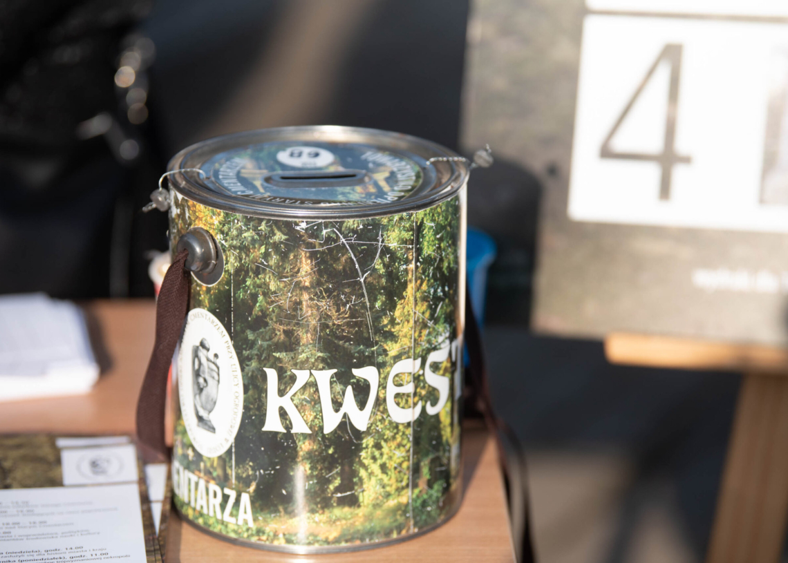 28. kwesta na Starym Cmentarzu. Wszystkich Świętych 2022