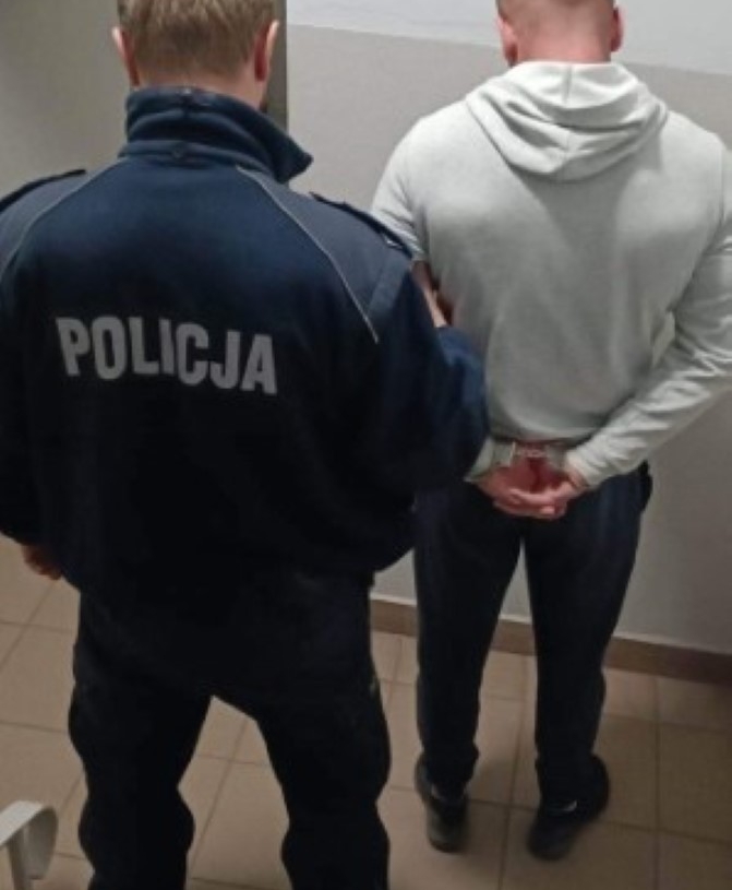 Włamywacz z Działoszyna zatrzymany. Ukradł biżuterię i pieniądze 1 Włamywacz z Działoszyna
