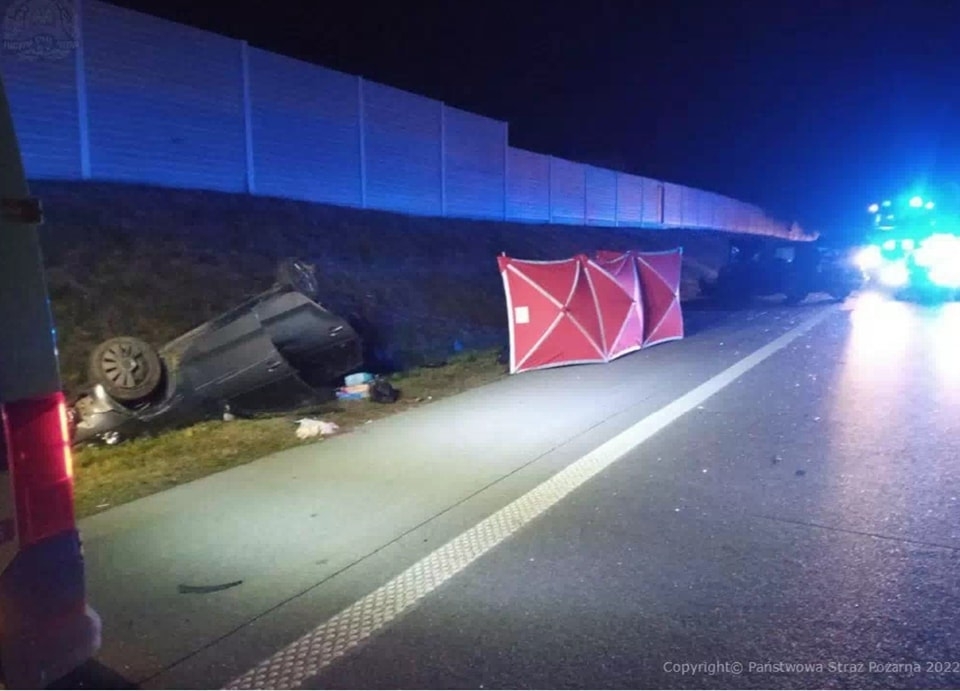 Wypadek na S8