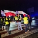 Blokowanie dróg dojazdowych do bełchatowskiej kopalni