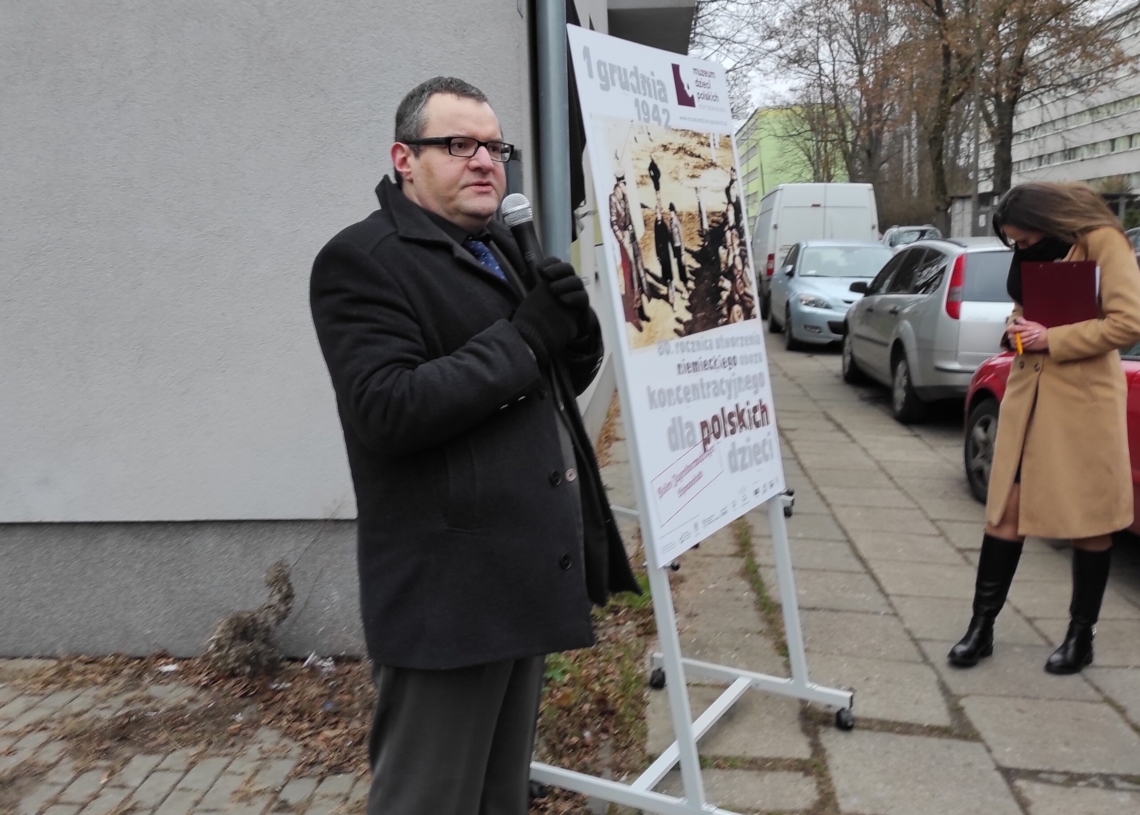 80. rocznica utworzenia niemieckiego obozu pracy dla polskich dzieci przy Przemysłowej w Łodzi