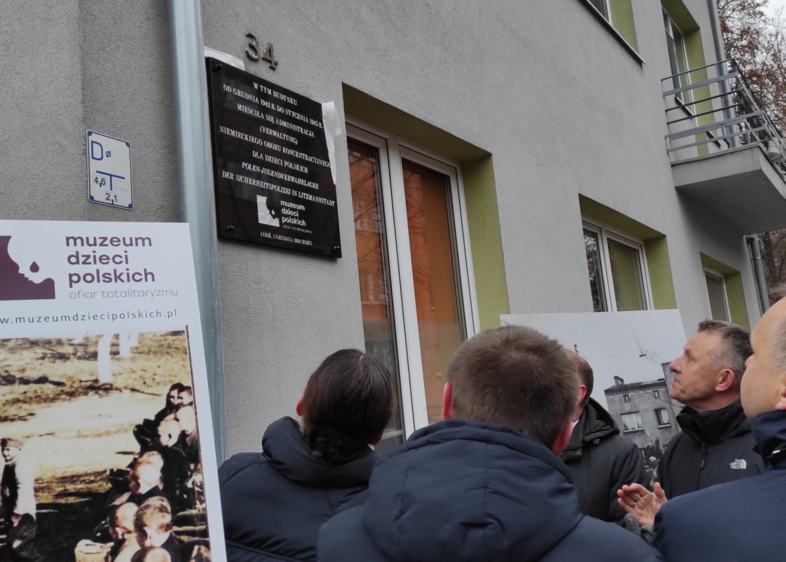 80. rocznica utworzenia niemieckiego obozu pracy dla polskich dzieci przy Przemysłowej w Łodzi