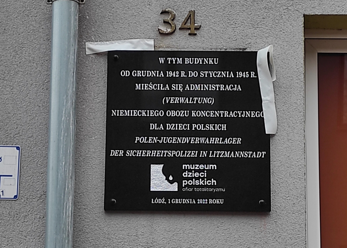 80. rocznica utworzenia niemieckiego obozu pracy dla polskich dzieci przy Przemysłowej w Łodzi