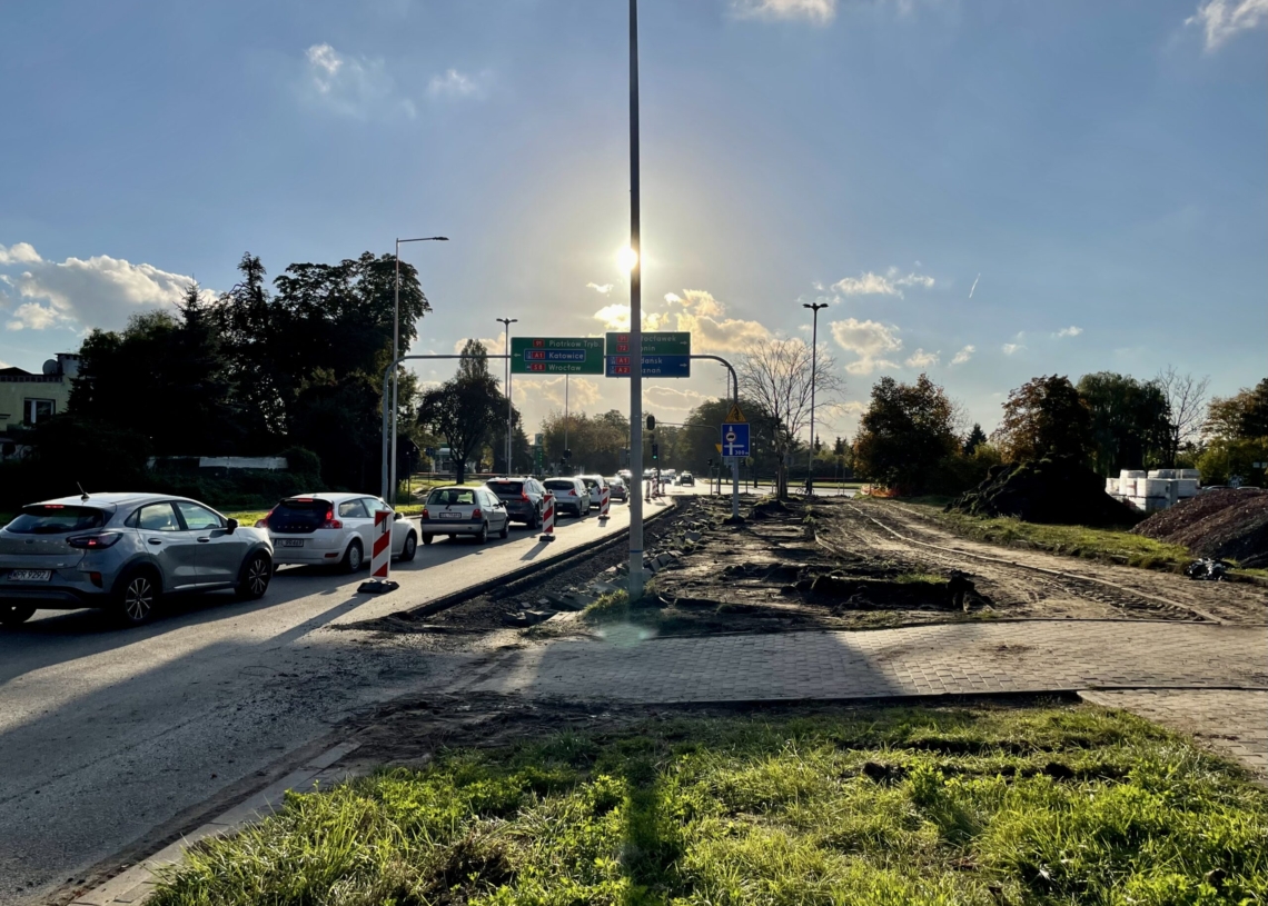 Od poniedziałku spore utrudnienia w pobliżu Manufaktury