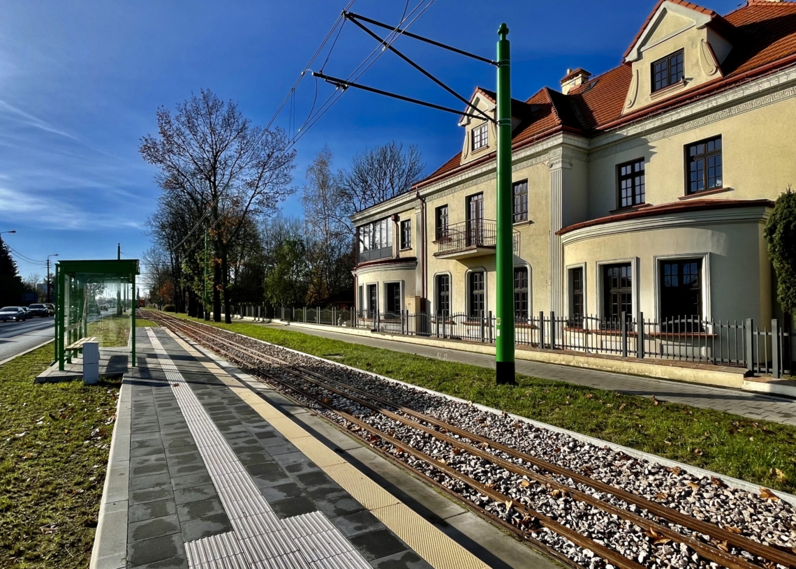Tramwaj w Ksawerowie