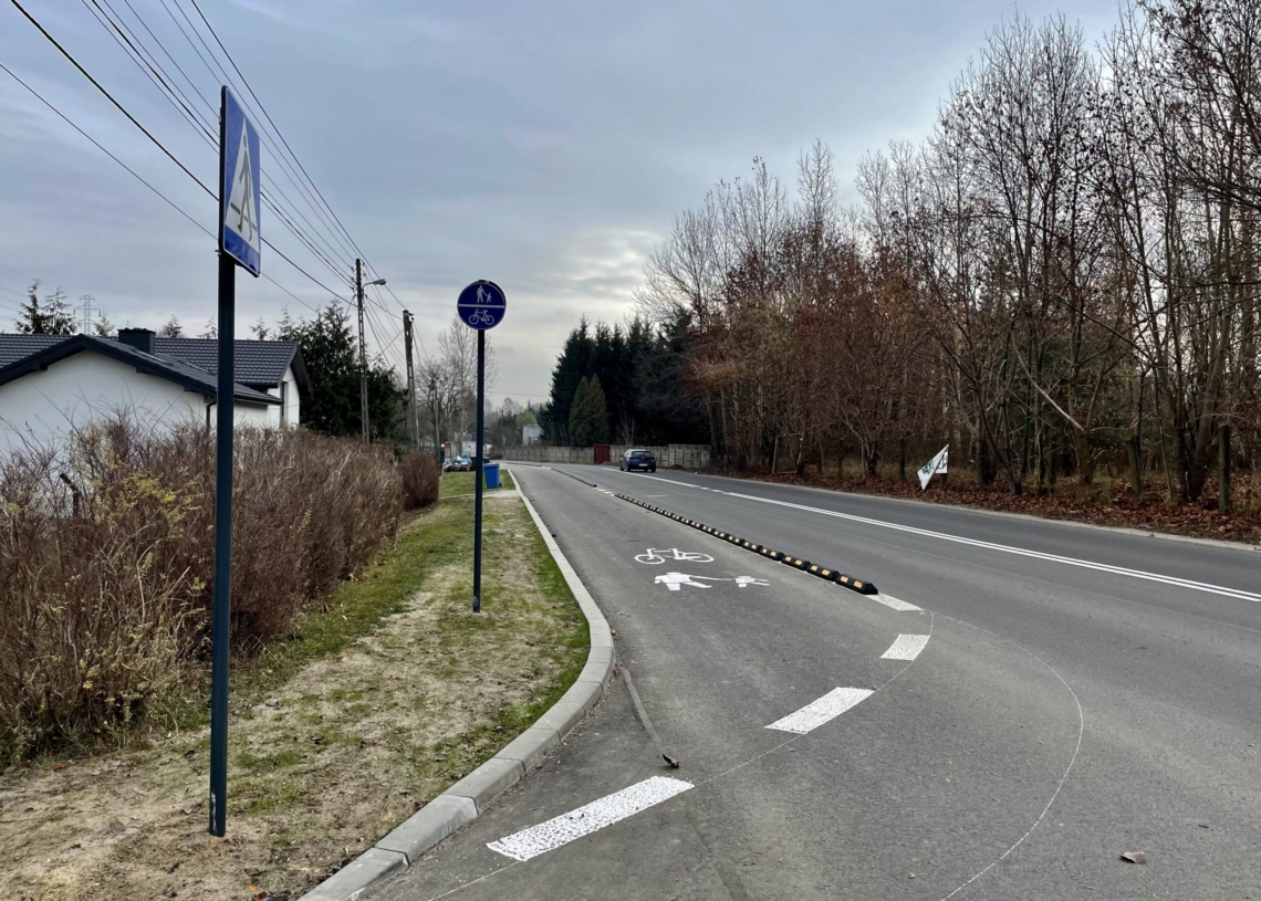 Ciąg pieszo-rowerowy na Telefonicznej
