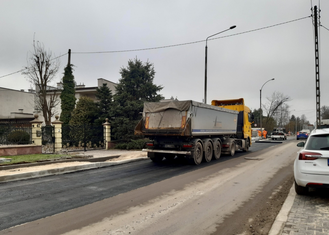 Chojny bez linii Z1 od poniedziałku. Natomiast z nowym asfaltem na części Śląskiej