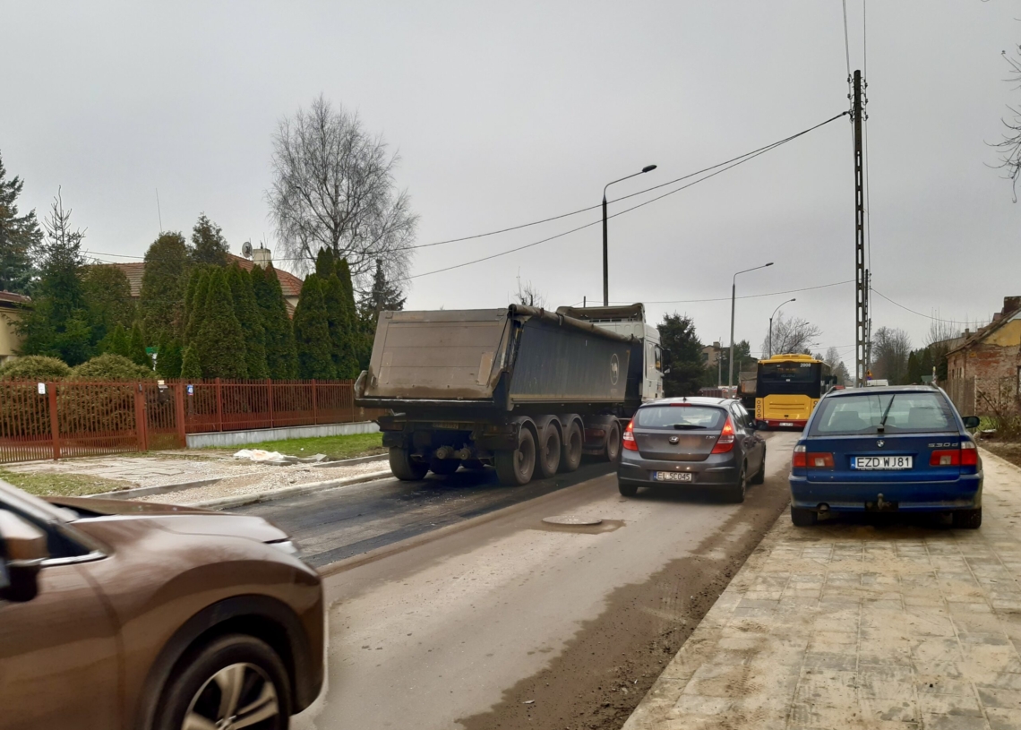 Chojny bez linii Z1 od poniedziałku. Natomiast z nowym asfaltem na części Śląskiej