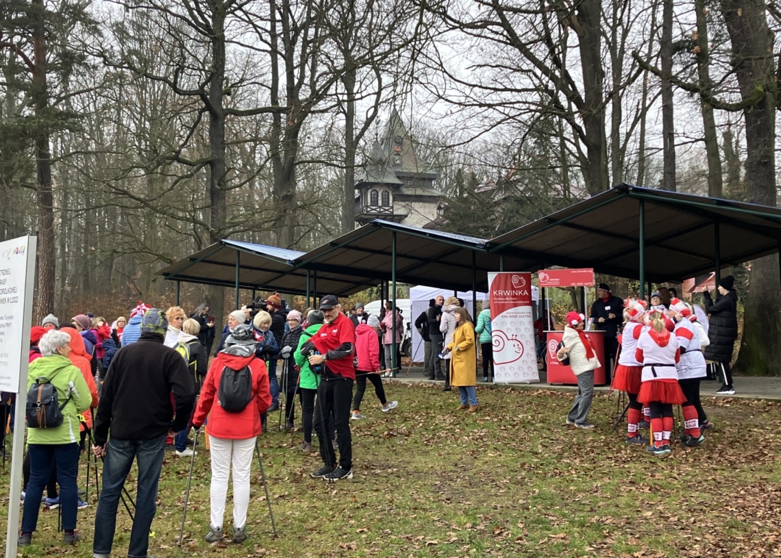 Niepodległościowy Marsz Nordic Walking w Łodzi