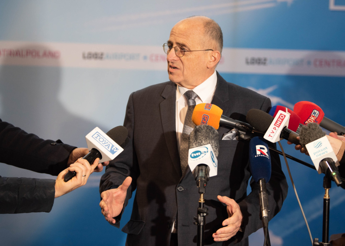Zbigniew Rau w Łodzi