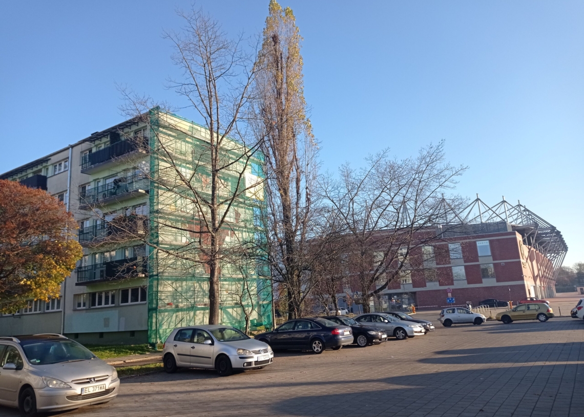 Mural Włodzimierza Smolarka na ukończeniu