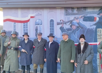 Mural w Sokolnikach