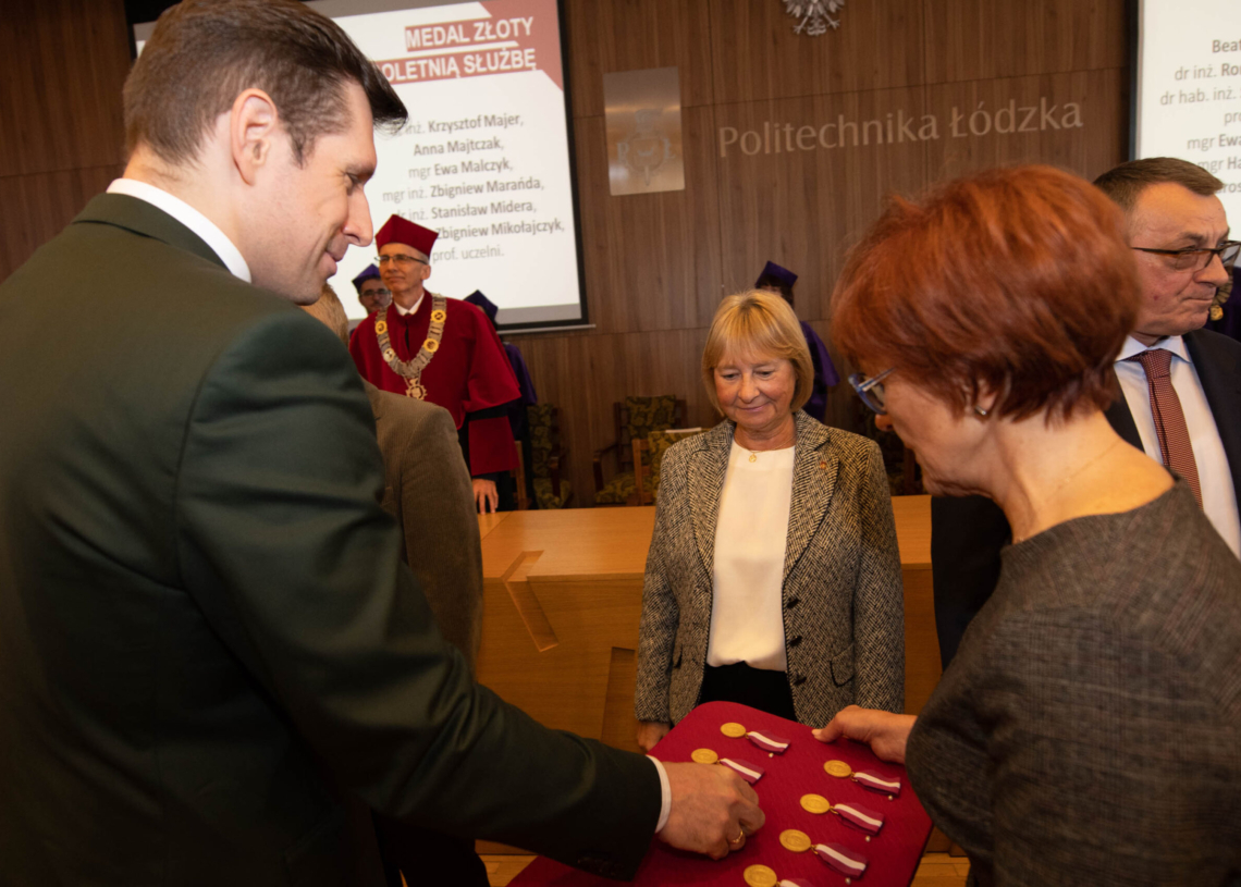 Odznaczenia dla pracowników Politechniki Łódzkiej