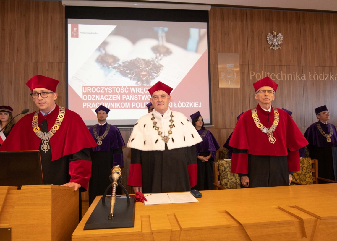 Odznaczenia dla pracowników Politechniki Łódzkiej