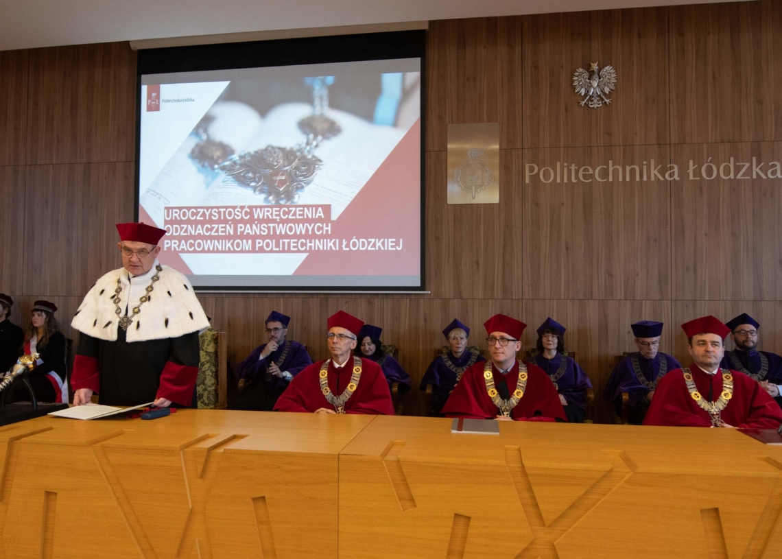 Odznaczenia dla pracowników Politechniki Łódzkiej
