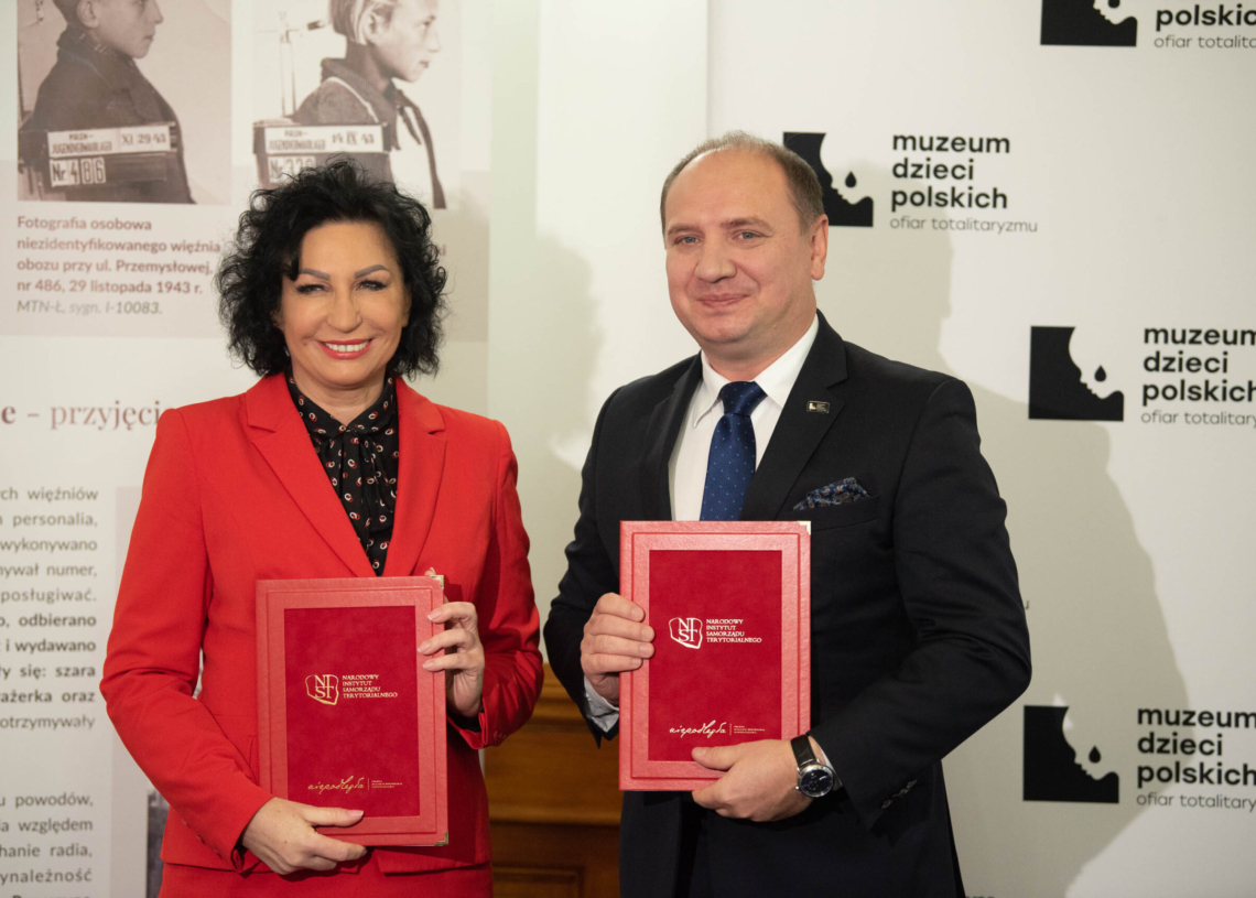 Podpisanie porozumienia Muzeum Dzieci Polskich i Narodowego Instytutu Samorządu Terytorialnego