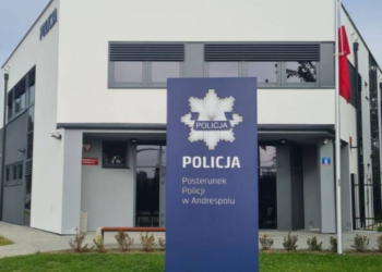 Posterunek policji w Andrespolu
